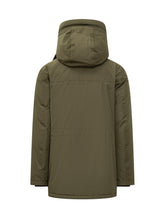 WOOLRICH - Technical Parka with Multiple Pockets Woolrich - Green | Lidia Shopping ® | Official Website