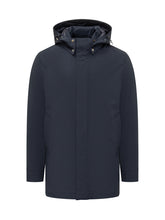 WOOLRICH - Woolrich Blue Soft Shell Coat - Blue | Lidia Shopping ® | Official Website