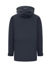 WOOLRICH - Woolrich Blue Soft Shell Coat - Blue | Lidia Shopping ® | Official Website
