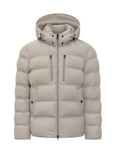 WOOLRICH - Padded Hooded Down Jacket Woolrich - Beige | Lidia Shopping ® | Official Website
