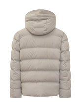 WOOLRICH - Piumino con Cappuccio Imbottito Woolrich - Beige | Lidia Shopping | Official Website