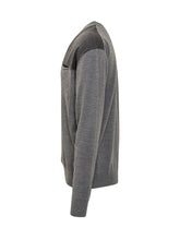 LANVIN - Lanvin Cardigan in Lana con Dettagli a Contrasto - Grigio | Lidia Shopping | Official Website