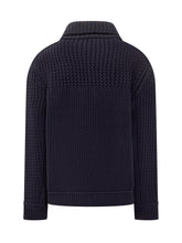 LANVIN - Lanvin Knit Peacoat in Lana - Blu | Lidia Shopping | Official Website