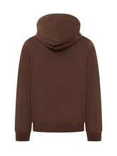 LANVIN - Lanvin Brown Hoodie with Embroidered Logo - Brown | Lidia Shopping ® | Official Website