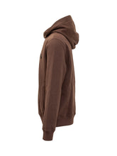 LANVIN - Lanvin Brown Hoodie with Embroidered Logo - Brown | Lidia Shopping | Official Website