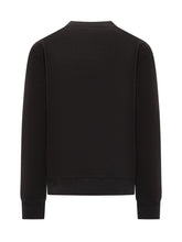 LANVIN - Lanvin Black Sweatshirt with Red Logo for Men - Black - LIDIASHOPPING® - Official Website