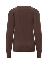 STELLA MCCARTNEY - Maglia Girocollo Marrone Stella McCartney - Marrone - LIDIASHOPPING® - Official Website