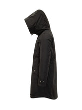 WOOLRICH - Long Padded Parka with Hood Woolrich - Black | Lidia Shopping | Official Website