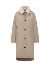 WOOLRICH - Woolrich Coat - Beige - LIDIASHOPPING® - Official Website