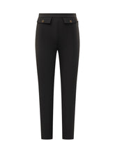 ELISABETTA FRANCHI - Pantaloni skinny neri Elisabetta Franchi - Nero - LIDIASHOPPING® - Official Website