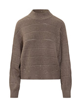 BRUNELLO CUCINELLI - Maglione con paillettes Brunello Cucinelli - Marrone | Lidia Shopping ® | Official Website