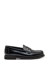 BRUNELLO CUCINELLI - Brunello Cucinelli Loafer - Black - LIDIASHOPPING® - Official Website