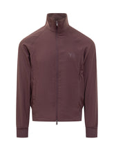 Y-3 - Giacca sportiva bordeaux zip intera Y-3 - Viola - LIDIASHOPPING® - Official Website