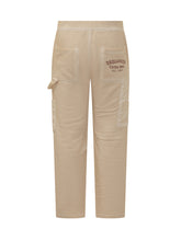 DSQUARED2 - Dsquared2 Beige Cargo Trousers - White - LIDIASHOPPING® - Official Website