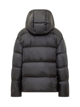 POLO RALPH LAUREN - Polo Ralph Lauren Black Down Jacket with Red Logo - Black - LIDIASHOPPING® - Official Website