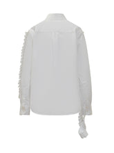 COPERNI - Coperni White Shirt with Pleated Detail - White - LIDIASHOPPING® - Official Website