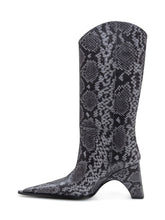 COPERNI - Coperni Stivali Cowboy Bridge in Stampa Pitone - Grigio | Lidia Shopping | Official Website