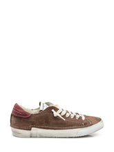 PHILIPPE MODEL - Philippe Model PRSX Low Man Brown Suede Sneakers - Brown | Lidia Shopping ® | Official Website