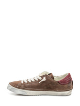 PHILIPPE MODEL - Philippe Model PRSX Low Man Brown Suede Sneakers - Brown | Lidia Shopping ® | Official Website