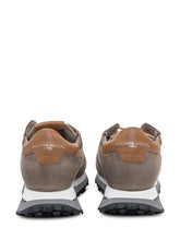 PHILIPPE MODEL - Philippe Model Tropez Haute Low in Camoscio Marrone e Grigio - | Lidia Shopping ® | Official Website
