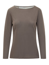 PUROTATTO - Taupe long sleeve top Purotatto - Grey - LIDIASHOPPING® - Official Website