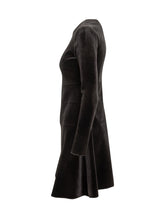 EMPORIO ARMANI - Abito in Velluto Emporio Armani - Nero | Lidia Shopping ® | Official Website