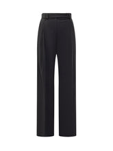 EMPORIO ARMANI - Pantaloni Emporio Armani a Gamba Larga - Nero | Lidia Shopping ® | Official Website