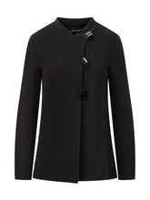 EMPORIO ARMANI - Emporio Armani Giacca Donna con Bottoni Decorativi - Nero - LIDIASHOPPING® - Official Website