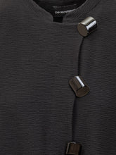 EMPORIO ARMANI - Emporio Armani Giacca Donna con Bottoni Decorativi - Nero - LIDIASHOPPING® - Official Website
