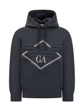 EMPORIO ARMANI - Emporio Armani Hoodie with Logo - Blue - LIDIASHOPPING® - Official Website