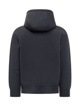 EMPORIO ARMANI - Emporio Armani Hoodie with Logo - Blue - LIDIASHOPPING® - Official Website