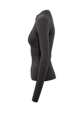 MARINE SERRE - Marine Serre Logo Top - Black - LIDIASHOPPING® - Official Website