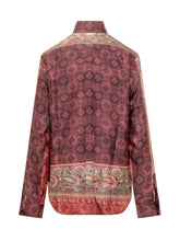 PIERRE LOUIS MASCIA - Camicia Pierre Louis Mascia in seta - Red - LIDIASHOPPING® - Official Website