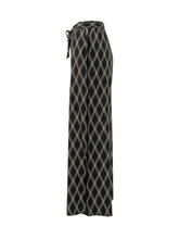 PIERRE LOUIS MASCIA - Pierre-Louis Mascia Silk Pants with Diamond Print - Black - LIDIASHOPPING® - Official Website