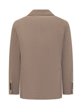 CIRCOLO - Circolo Beige Stretch Cotton Blazer - Beige | Lidia Shopping ® | Official Website