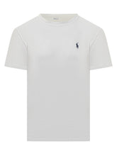 POLO RALPH LAUREN - White Cotton T-Shirt Polo Ralph Lauren - White - LIDIASHOPPING® - Official Website