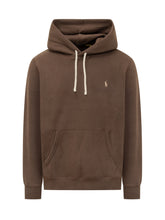 POLO RALPH LAUREN - Felpa con cappuccio marrone Polo Ralph Lauren - Marrone | Lidia Shopping ® | Official Website