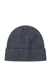 POLO RALPH LAUREN - Polo Ralph Lauren Grey Beanie Hat with Pink Logo - Grey - LIDIASHOPPING® - Official Website