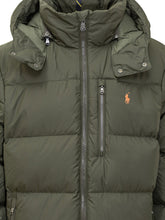 POLO RALPH LAUREN - Polo Ralph Lauren Hooded Down Jacket for Men - Green - LIDIASHOPPING® - Official Website