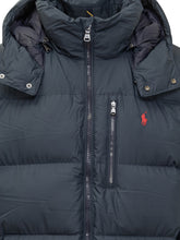 POLO RALPH LAUREN - Blue Hooded Down Jacket Polo Ralph Lauren - Blue - LIDIASHOPPING® - Official Website