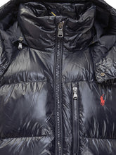POLO RALPH LAUREN - Polo Ralph Lauren Hooded Down Jacket - Blue - LIDIASHOPPING® - Official Website