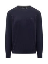 POLO RALPH LAUREN - Polo Ralph Lauren Maglione Girocollo - Blue - LIDIASHOPPING® - Official Website