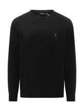 POLO RALPH LAUREN - Polo Ralph Lauren Maglione Girocollo - Nero - LIDIASHOPPING® - Official Website