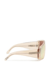 MM6 MAISON MARGIELA - Occhiali da Sole Mascherina MM6 - Oro - LIDIASHOPPING® - Official Website