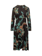 ETRO - Etro Abito Midi a Fantasia Floreale - Multicolore | Lidia Shopping ® | Official Website