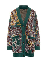 ETRO - Etro Cardigan Oversize con Motivo Paisley - Multicolore | Lidia Shopping ® | Official Website