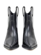 MICHAEL MICHAEL KORS - Michael Kors Noemie Bootie Black Leather Boots - Black - LIDIASHOPPING® - Official Website