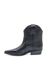MICHAEL MICHAEL KORS - Michael Kors Noemie Bootie Black Leather Boots - Black - LIDIASHOPPING® - Official Website