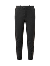 RRD - RRD Pantaloni Neri Slim Fit con Risvolto - Nero | Lidia Shopping ® | Official Website