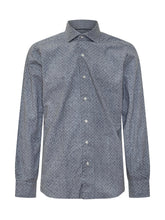 BARBA - Camicia Barba in Cotone Fantasia Blu - Blu | Lidia Shopping ® | Official Website